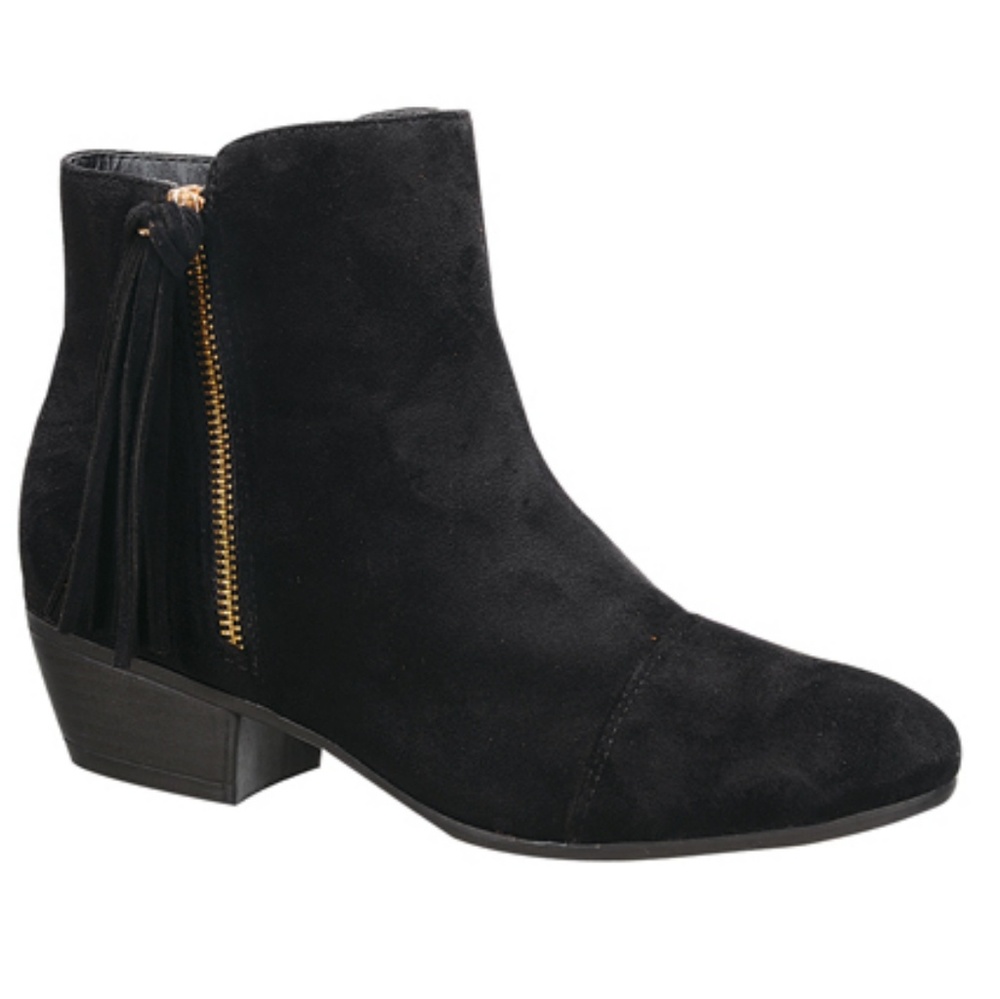 𝙇𝙖𝙨𝙩 𝙎𝙞𝙯 6 🖤Tassel Zipper Pull Boot BLK - Picture 5 of 5